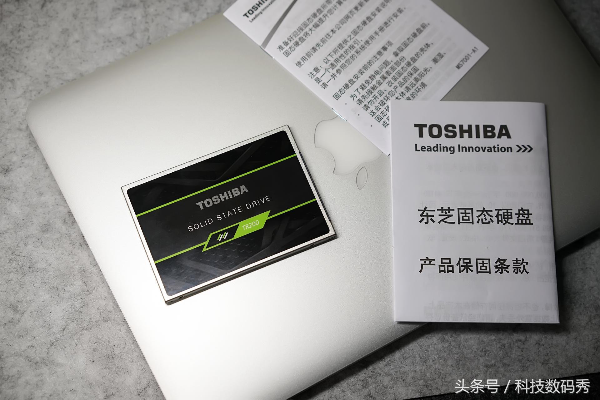toshiba笔记本怎么拆，东芝TR200固态硬盘笔记本拆装